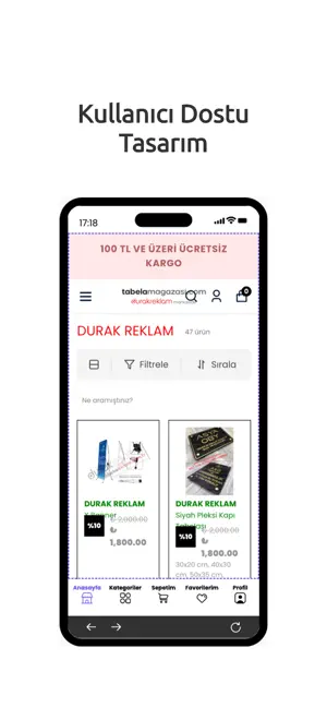 Tabela Mağazası screenshot 1