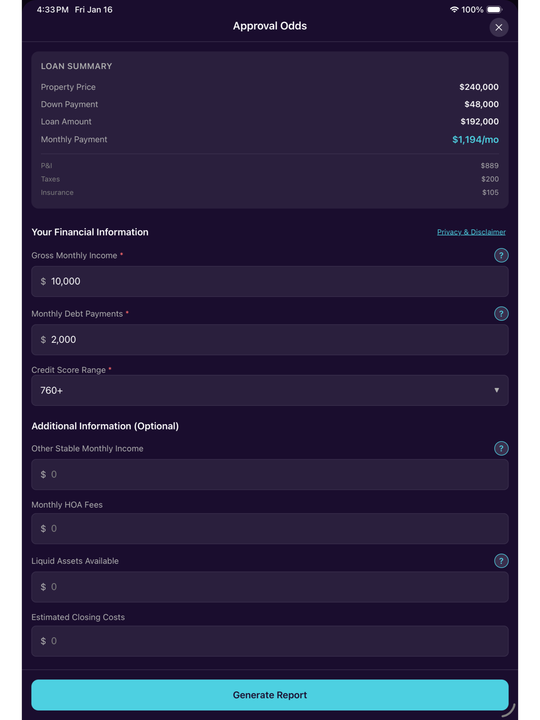 AmortiCalc screenshot 14