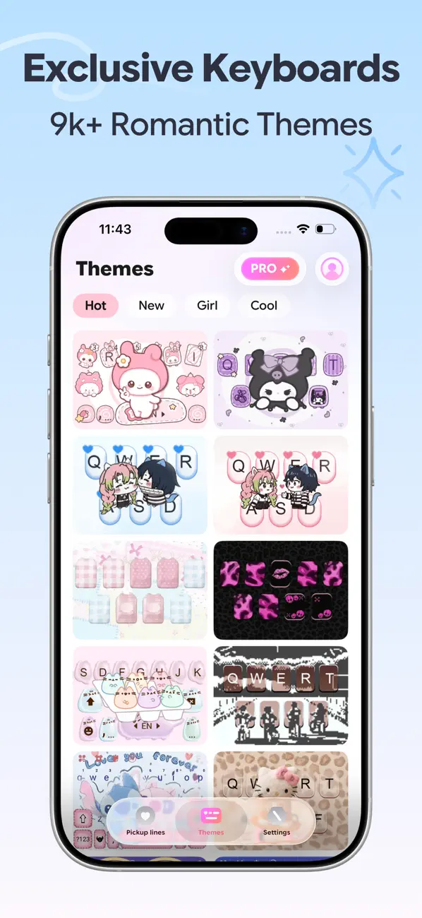 Screenshot #3 pour RizzLove AI Reply Keyboard