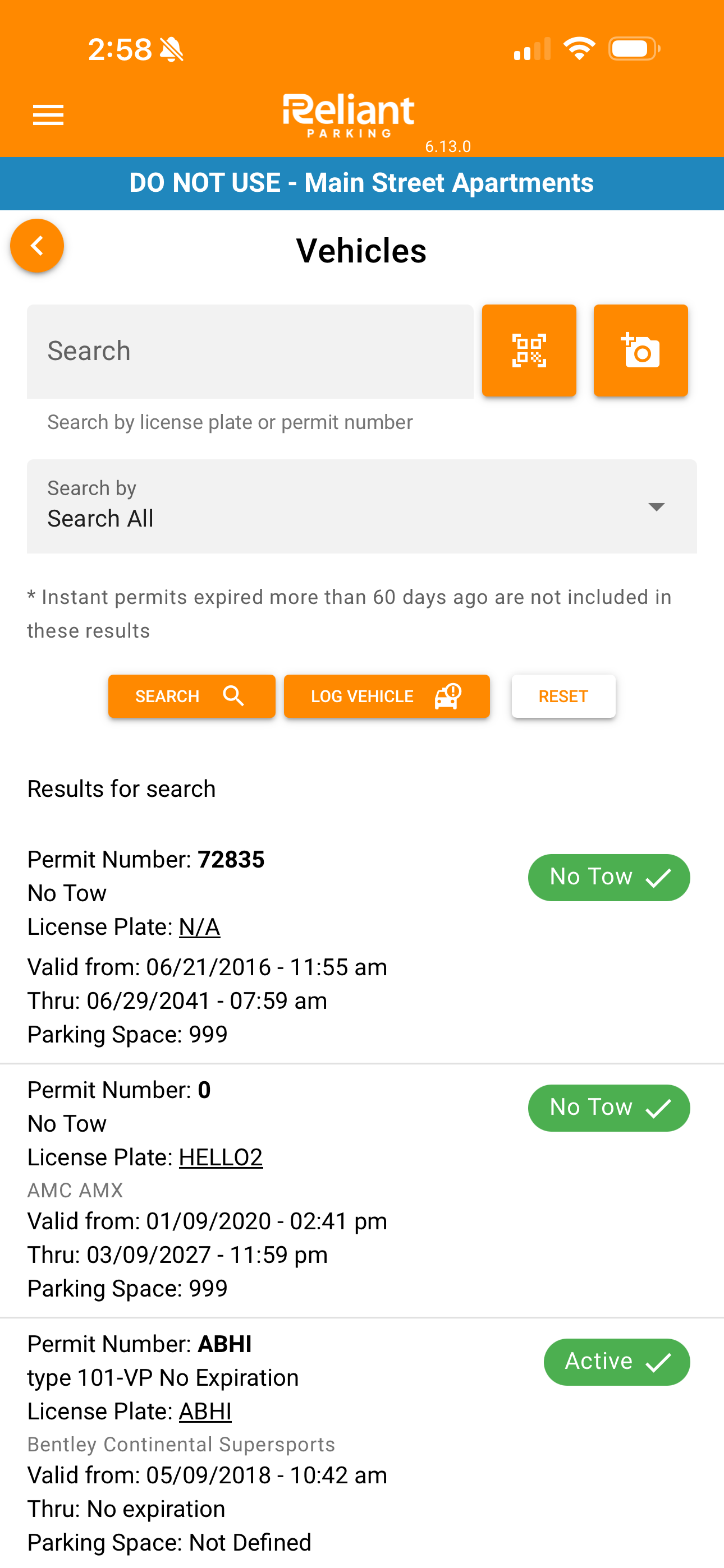 Reliant Parking - Enforcement
