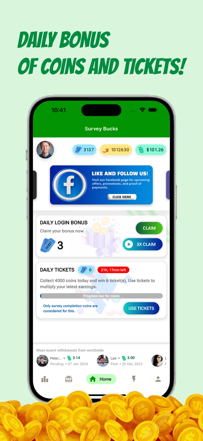 Earn Money with Survey Bucks