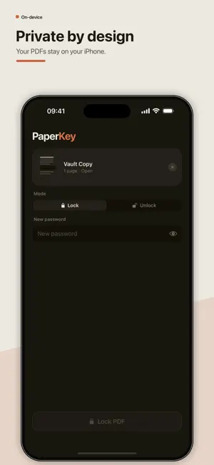 PaperKey screenshot 1