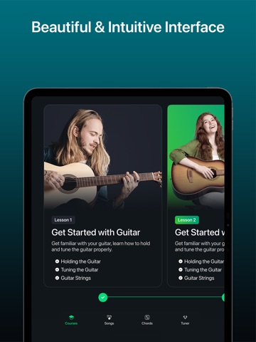 Guitario: Chords, Tabs, Songs iPad screenshot