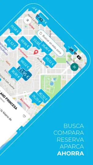 Captura de pantalla de Onepark, ¡Reserva Tu Parking! en iPhone 2