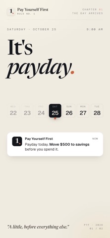 Pay Yourself First: Save Money screenshot