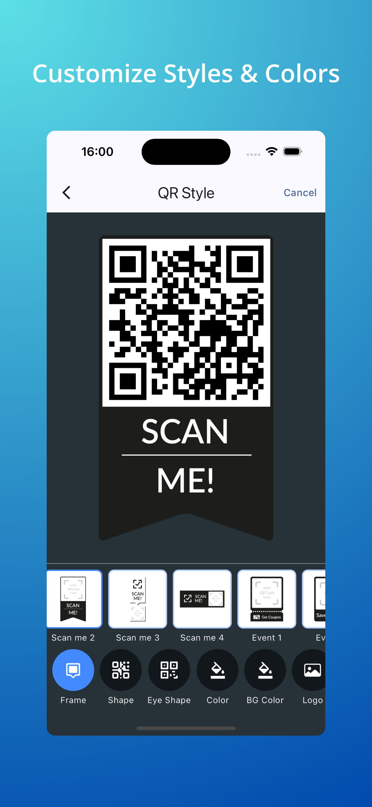 QuickQR: Scan & Create QR Code screenshot 4