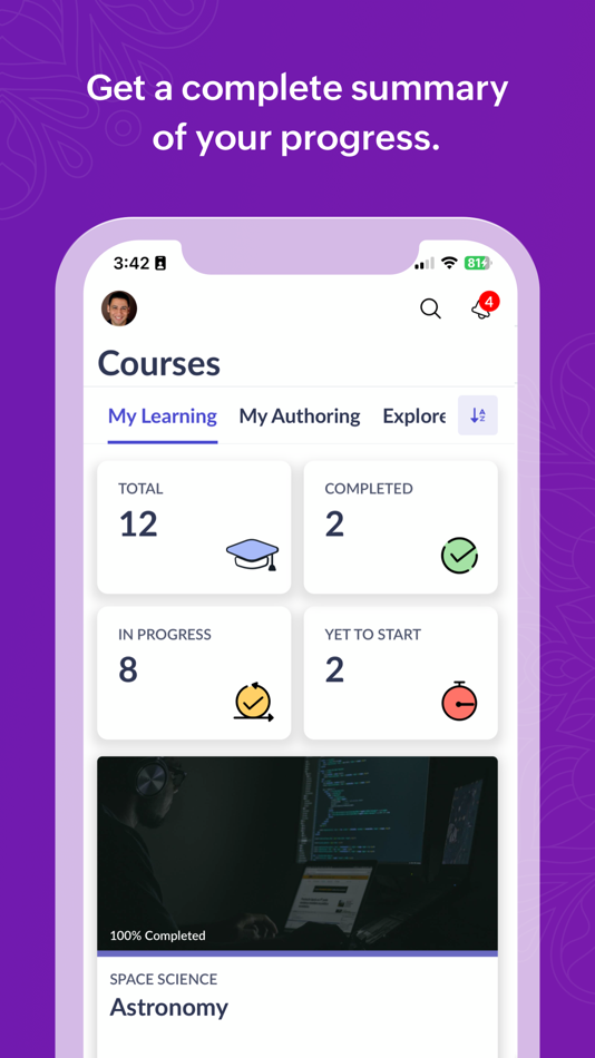 #5. Zoho Learn (iOS) 来自: Zoho Corporation