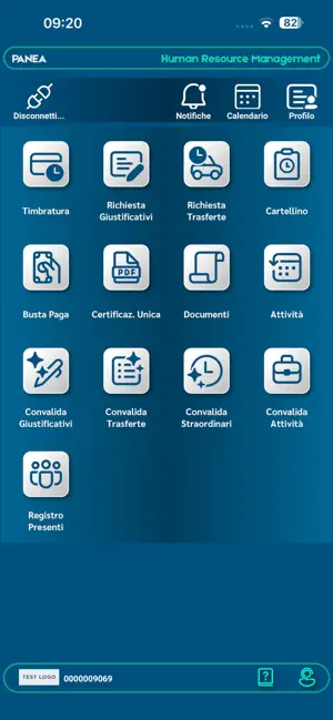 Panea HRM screenshot 2