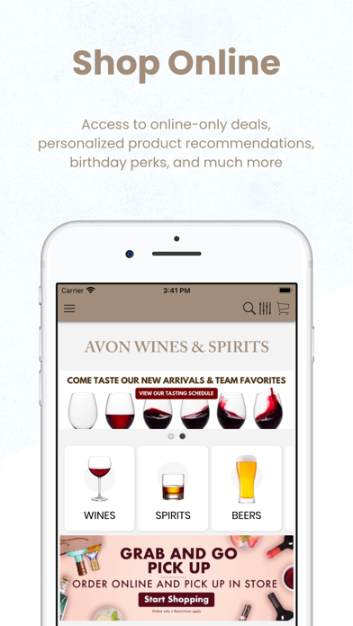 Avon Wines & Spirits Screenshot
