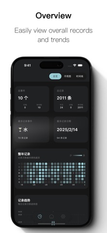 JQLog : Habit Life Tracker Screenshot 3 of 7