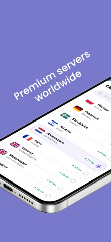HydraVPN - WiFi VPN Proxy iPhone screenshot
