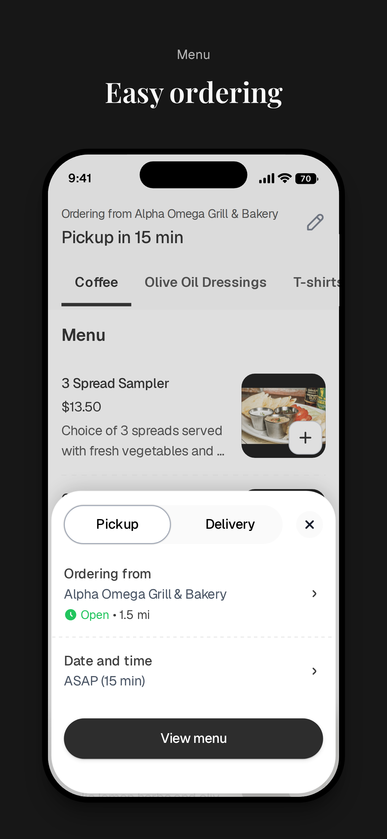 Alpha Omega Grill & Bakery screenshot 3