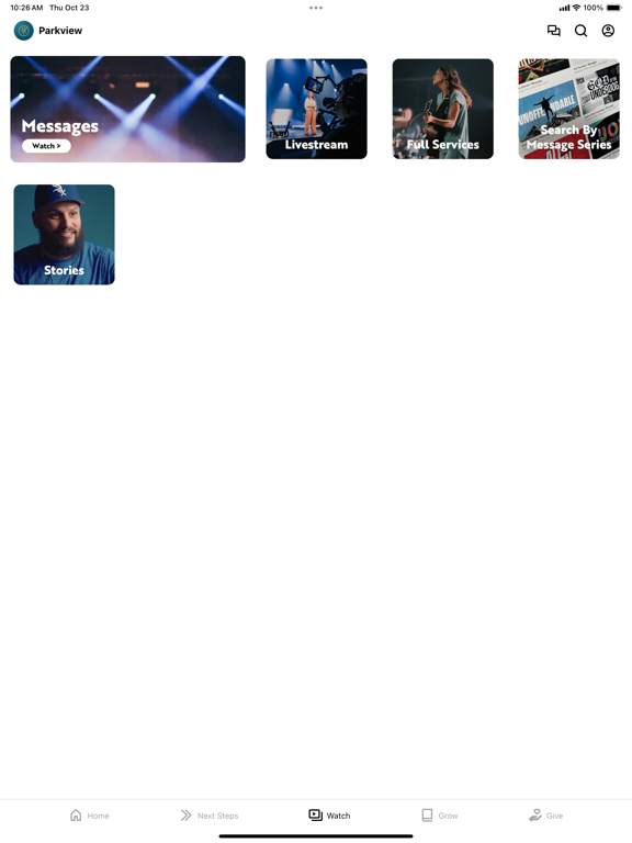 Screenshot #6 pour Parkview Christian Church - IL