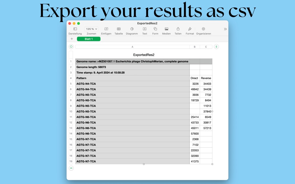 #3. DNASequenceSearch (macOS) 由: SIEGFRIED GRUBER