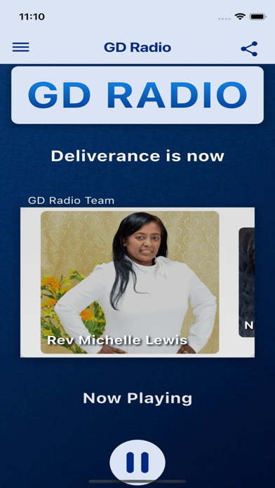 GD Radio. Screenshot