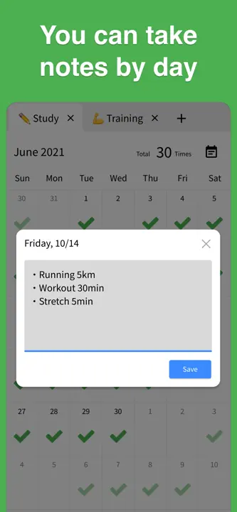 Check Calendar: Screenshot 6 von 8