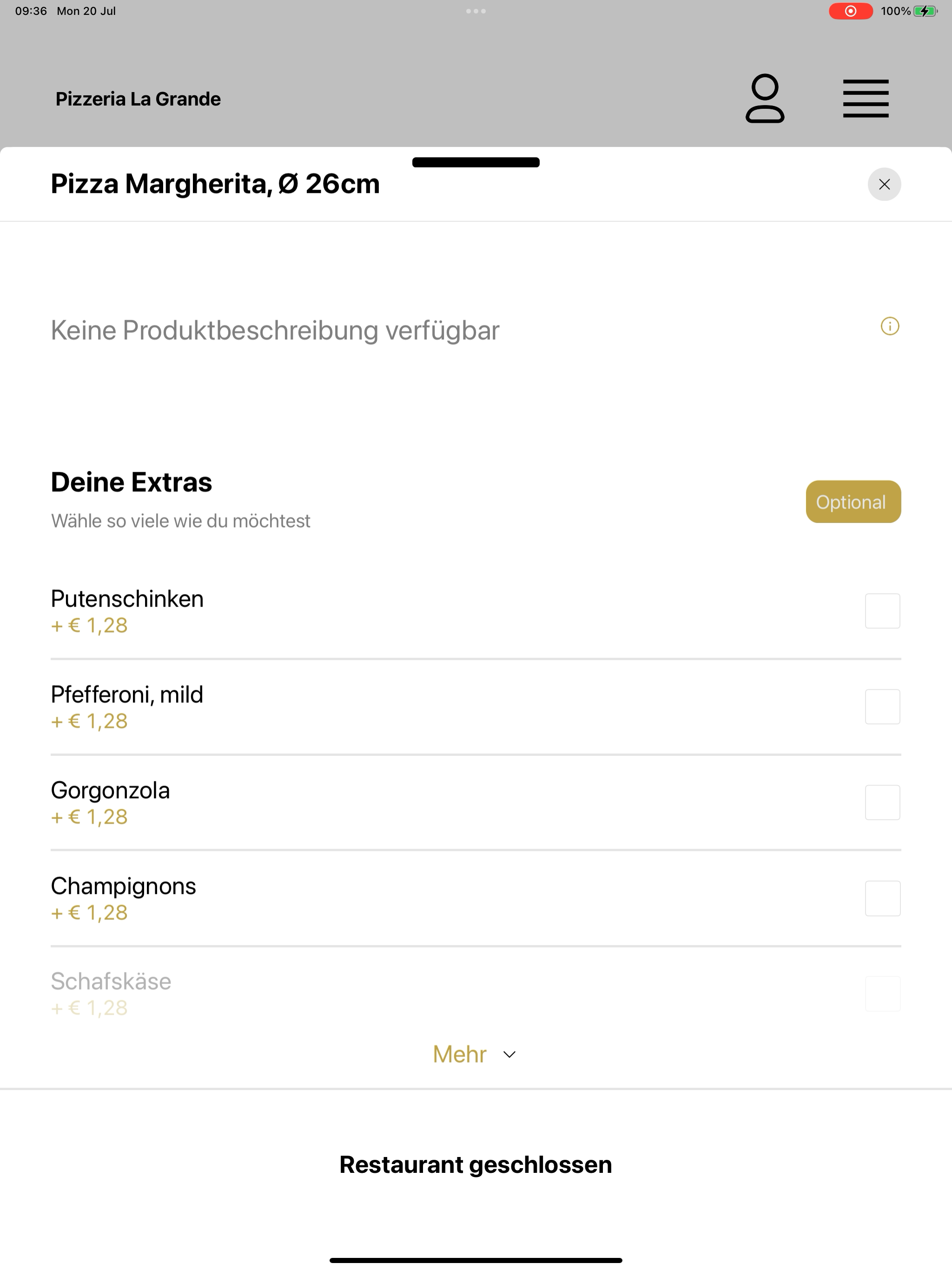 Pizzeria La Grande Wiener-Neus screenshot 16