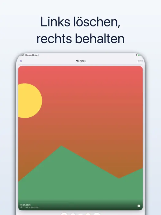 PhotoSweep — iPad Screenshot 1