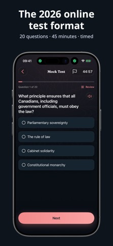 My Canadian Citizenship Test iPhone screenshot