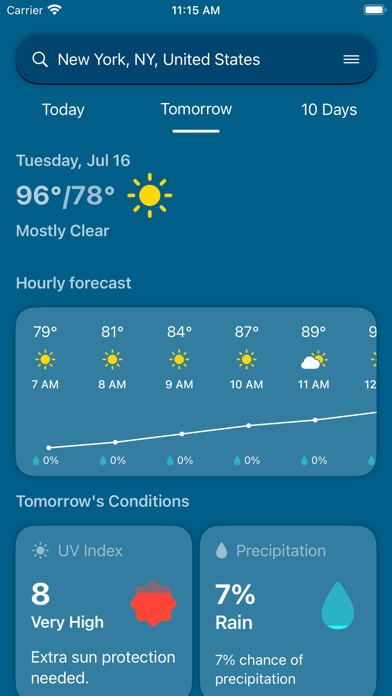 Tenki Weather Screenshot 2 - AppWisp.com Tenki Weather Screenshot 2 - AppWisp.com