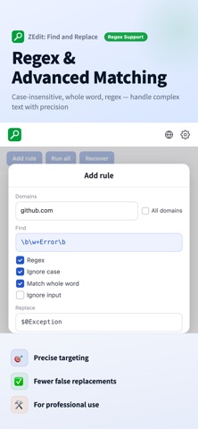 ZEdit: Find and Replace Screenshot 2 of 3