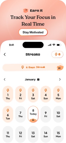 EarnIt: Focus & Study screenshot