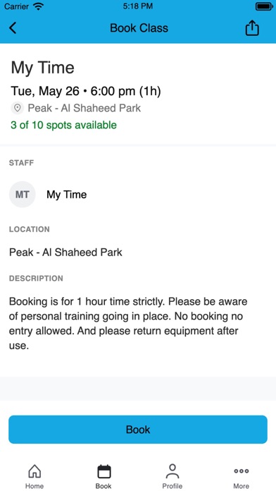 Screenshot #3 pour Peak Fitness Kuwait
