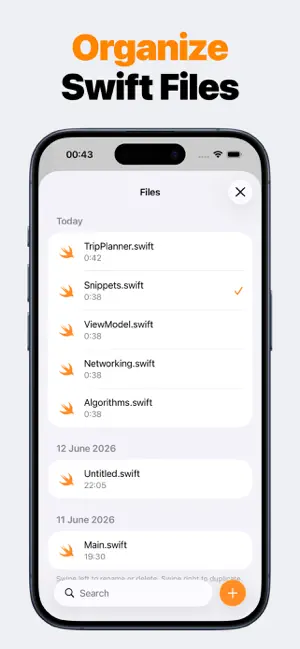 Swift Code Coding: SwiftMate iPhone screenshot 6