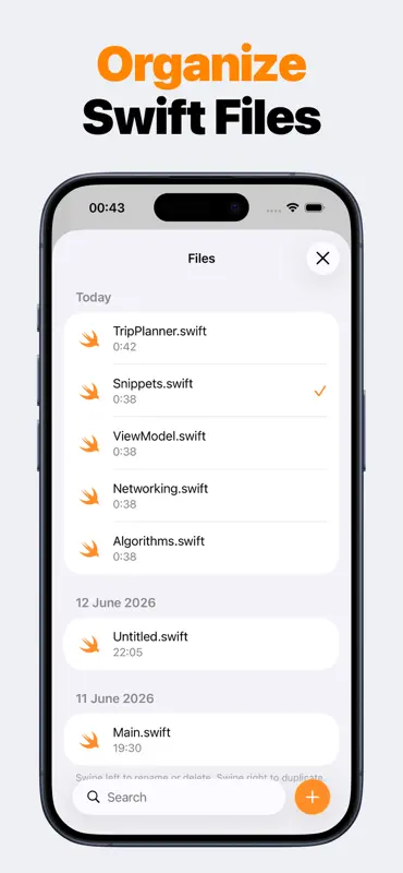 Swift Codigo Editor: SwiftMate screenshot 6 of 6