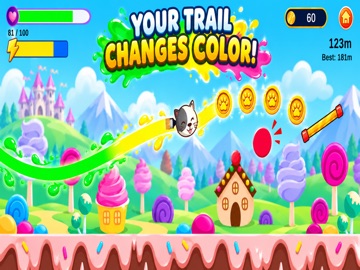 Color Trail: Shape Run iPad screenshot