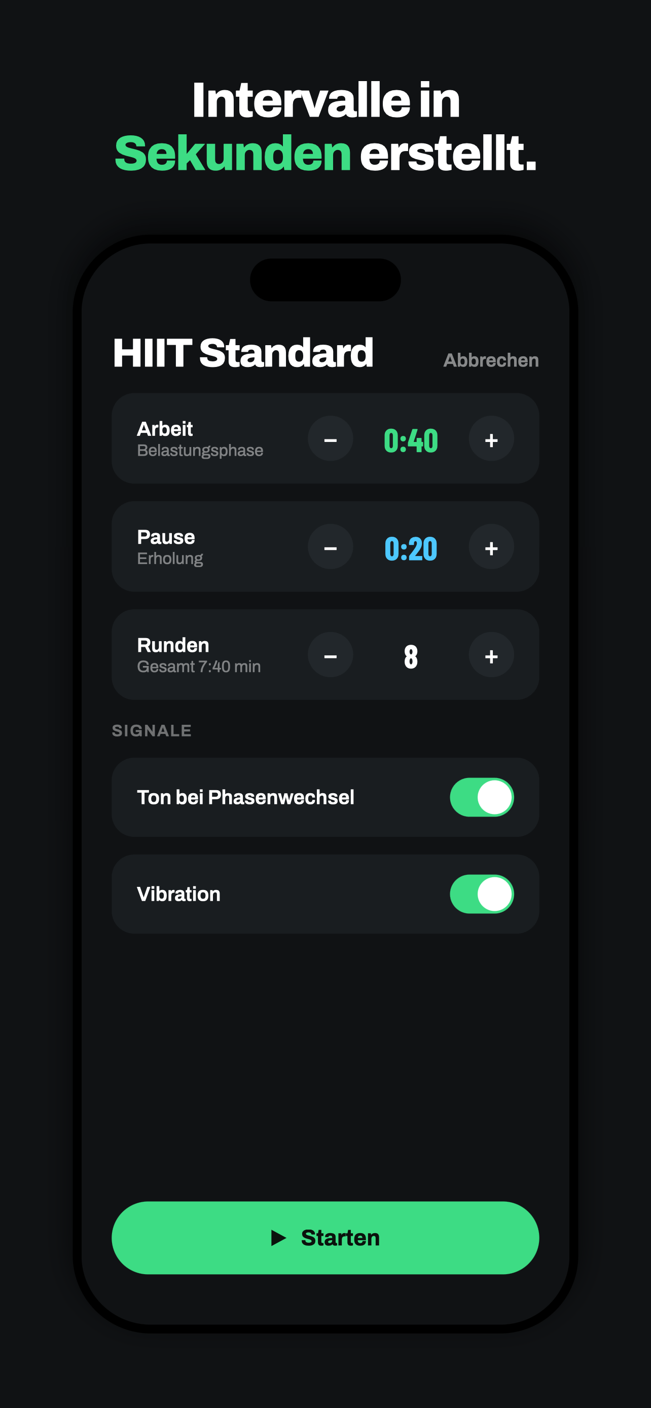Takt: Intervall Timer & HIIT screenshot 3