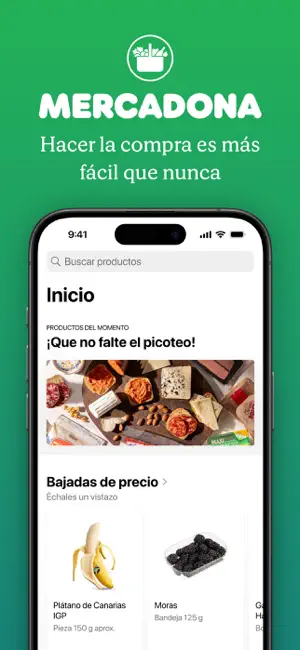 Mercadona iPhone screenshot 1