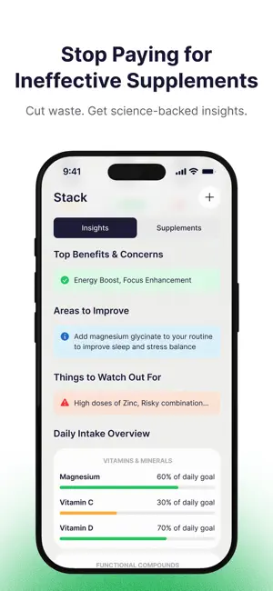 NouriAi - Supplement Scanner screenshot 3