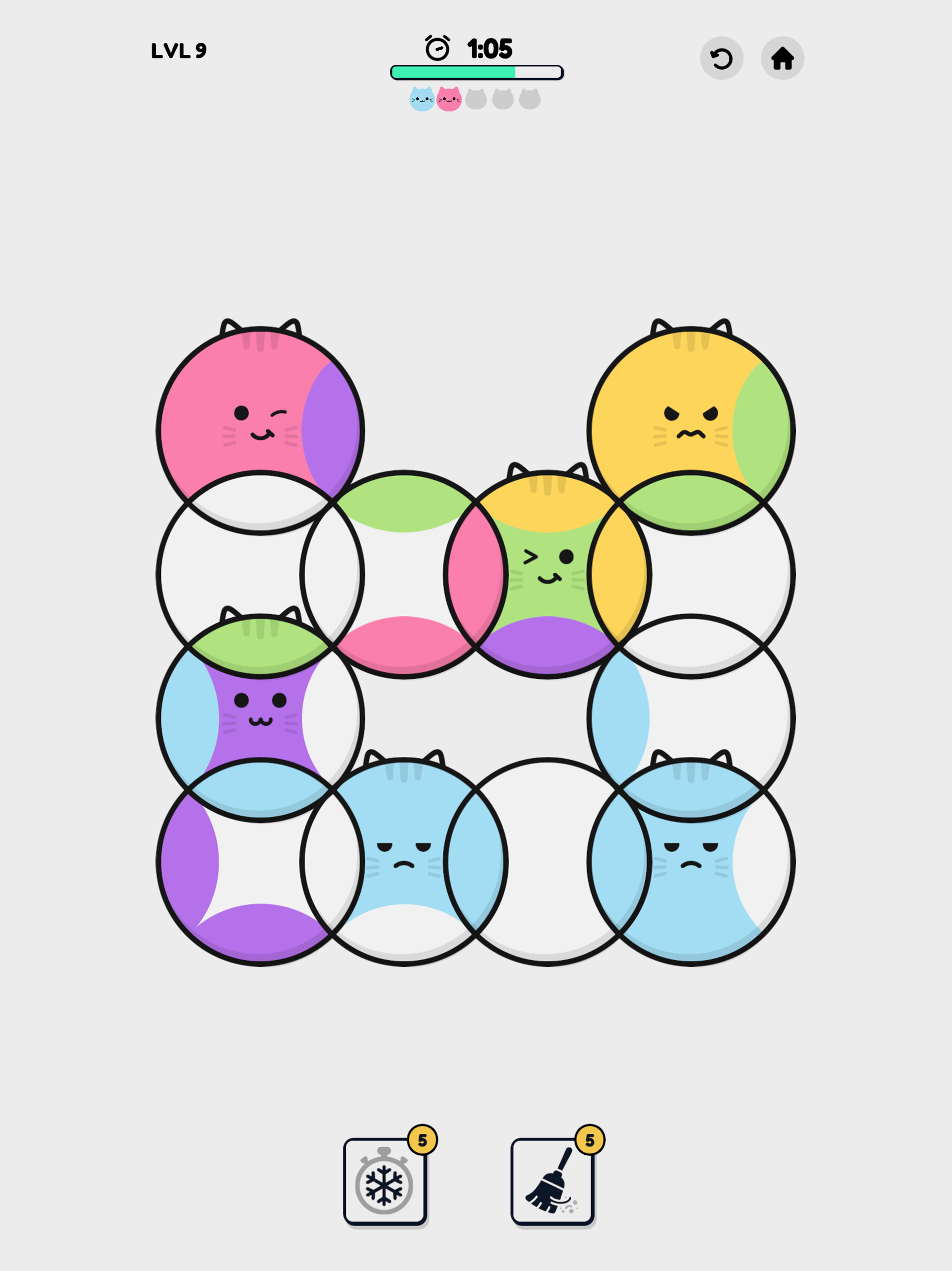 Purrfect Circles: Color Sort screenshot 8