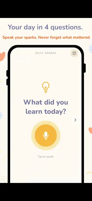 Daily Sparks - Kids Journal screenshot 1