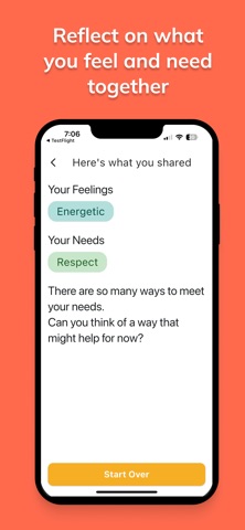Feelings & Needs: Kids Edition iPhone screenshot