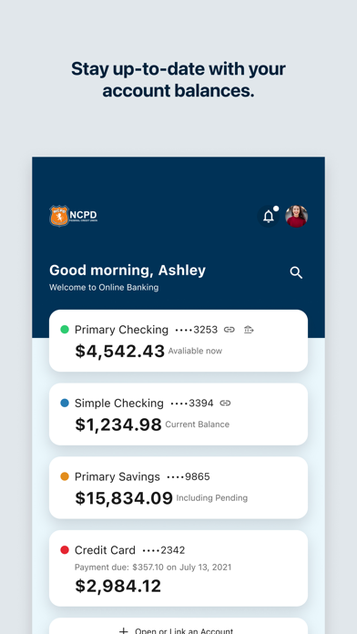 Screenshot #2 pour NCPD FCU Mobile