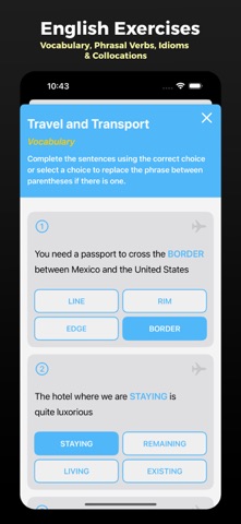 English Vocabulary PRO iPhone screenshot