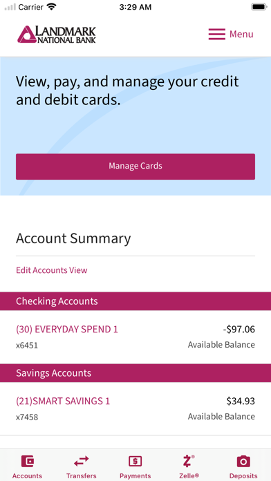 App screenshot