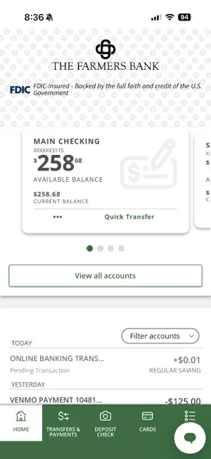 The Farmers Bank screenshot 4