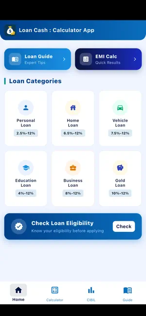 Loan Cash : Calculator App screenshot 1