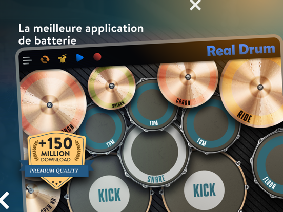 Screenshot #4 pour REAL DRUM: Batterie