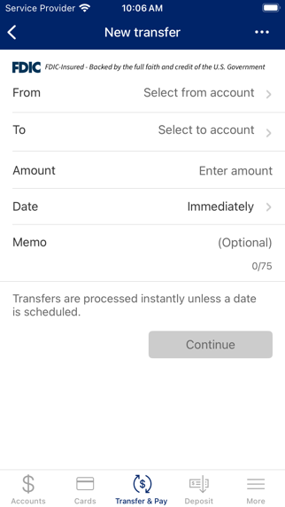 Primebank Mobile Banking Screenshot