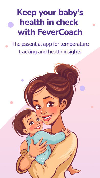 FeverCoach iPhone screenshot 1 - Medical app