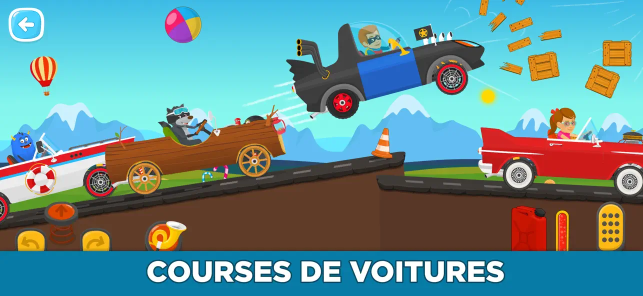 Screenshot #1 pour Jeux de Course de voiture 3-5