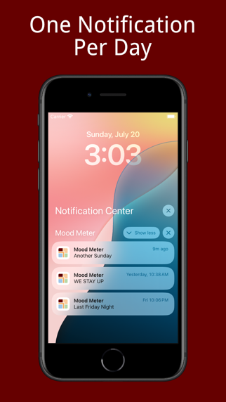 MoodMeter: Daily Moods iPhone screenshot 1 - Entertainment app