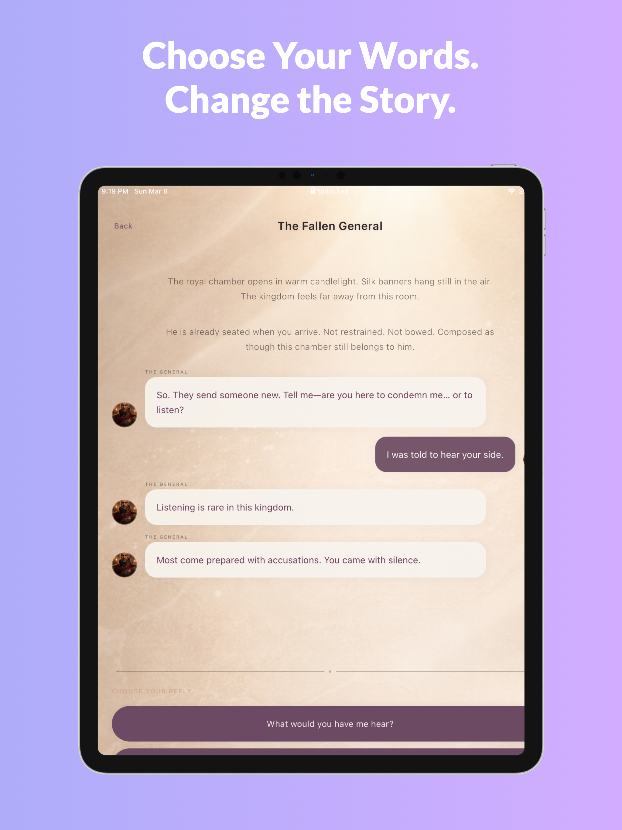 Fallen General: Romance Game