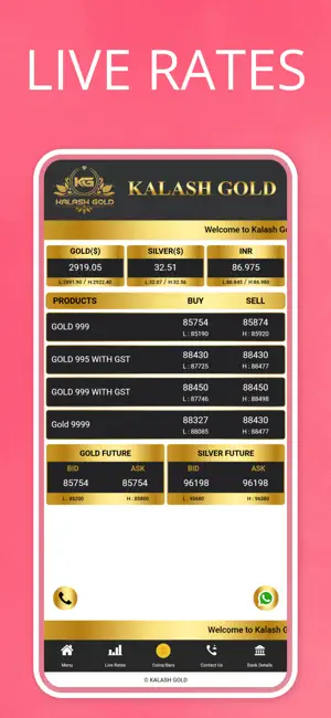 Kalash Gold Live screenshot 1