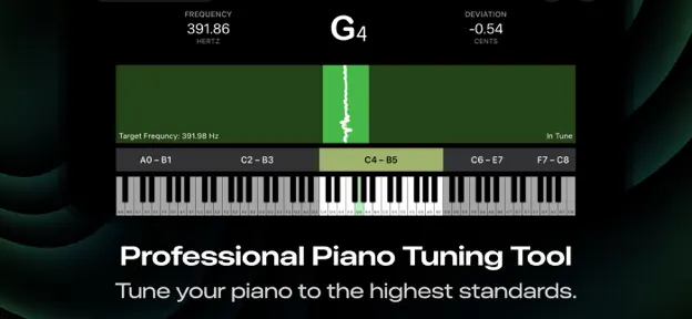 Piano Tuner PT1  钢琴调音器应用截图