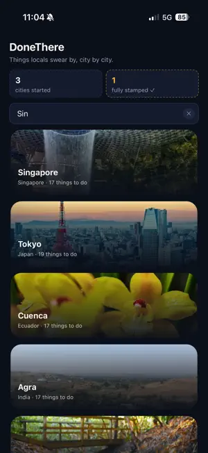 DoneThere: Local City Guide screenshot 2